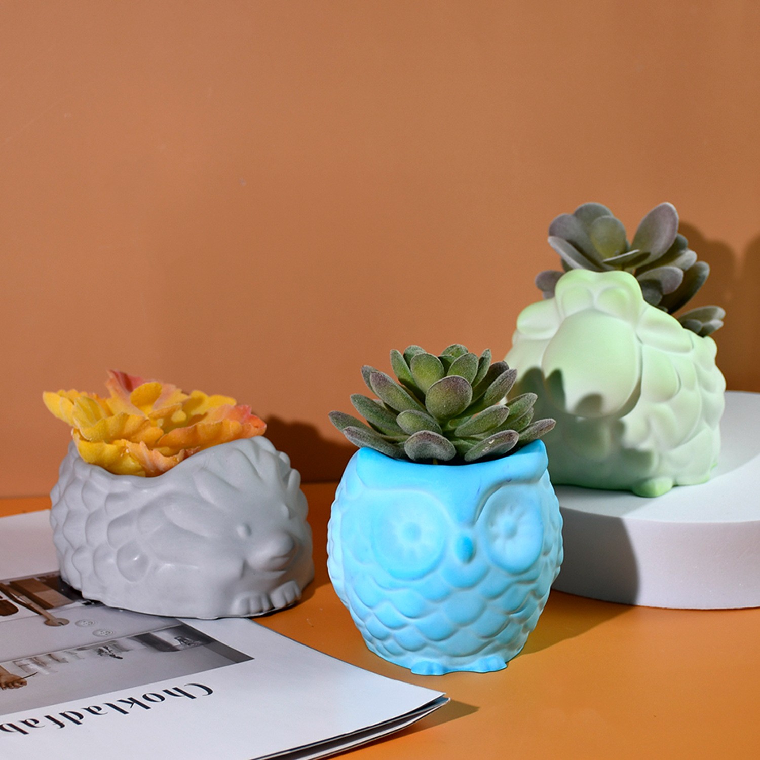 3D สัตว์ดอกไม้หม้อแม่พิมพ์ซิลิ - Potsticker Mold บทวิจารณ์และราคา