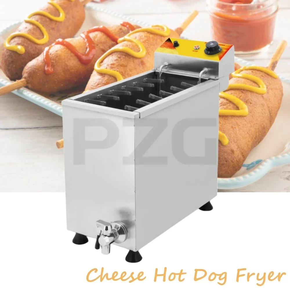 เครื่องทอดไฟฟ้าขนาดใหญ่สำหรับธ - Corn Dog Stick บทวิจารณ์และราคา