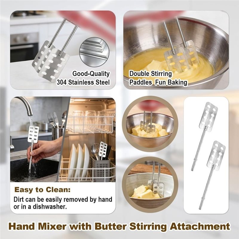 ชุดอุปกรณ์ทดแทน (2 ชิ้น) สำหรั - Kitchenaid Mixer Hand Mixer บทวิจารณ์และราคา