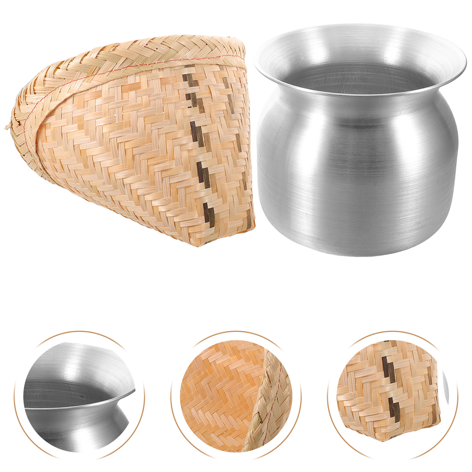 ชุดหม้อนึ่งข้าวเหนียวพร้อมตะกร - Bao Steamer Bamboo บทวิจารณ์และราคา