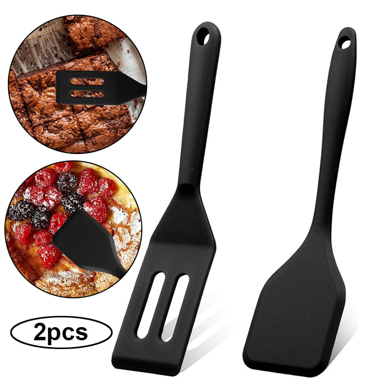 ชุดตะหลิวซิลิโคนขนาดเล็ก 2 ชิ้ - Okonomiyaki Spatula บทวิจารณ์และราคา